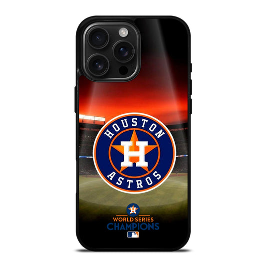 HOUSTON ASTROS MLB LOGO 3 iPhone 16 Pro Max Case Cover