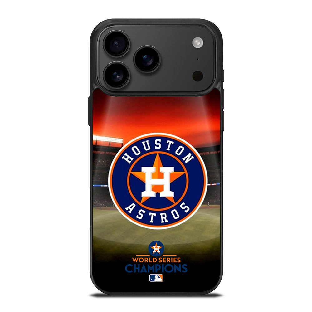 HOUSTON ASTROS MLB LOGO 3 iPhone 17 Pro Max Case Cover