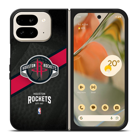 HOUSTON ROCKETS NBA LOGO 1 Google Pixel 9 Pro Fold Case Cover