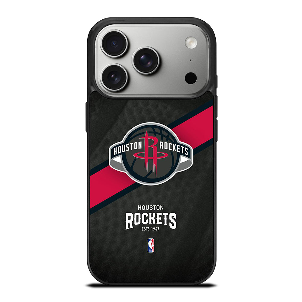 HOUSTON ROCKETS NBA LOGO 1 iPhone 17 Pro Case Cover
