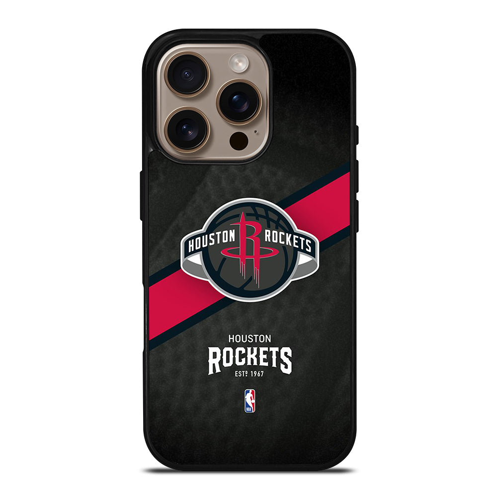 HOUSTON ROCKETS NBA LOGO 1 iPhone 16 Pro Case Cover