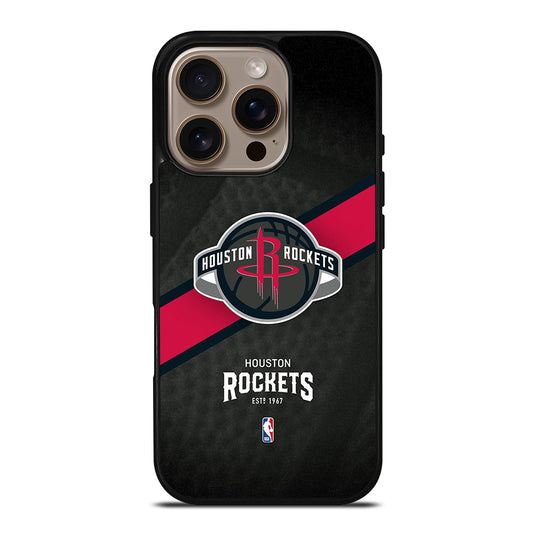 HOUSTON ROCKETS NBA LOGO 1 iPhone 16 Pro Case Cover