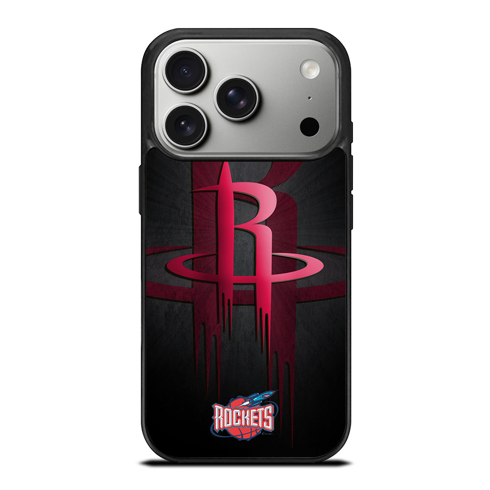 HOUSTON ROCKETS NBA LOGO 3 iPhone 17 Pro Case Cover
