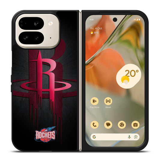 HOUSTON ROCKETS NBA LOGO 3 Google Pixel 9 Pro Fold Case Cover