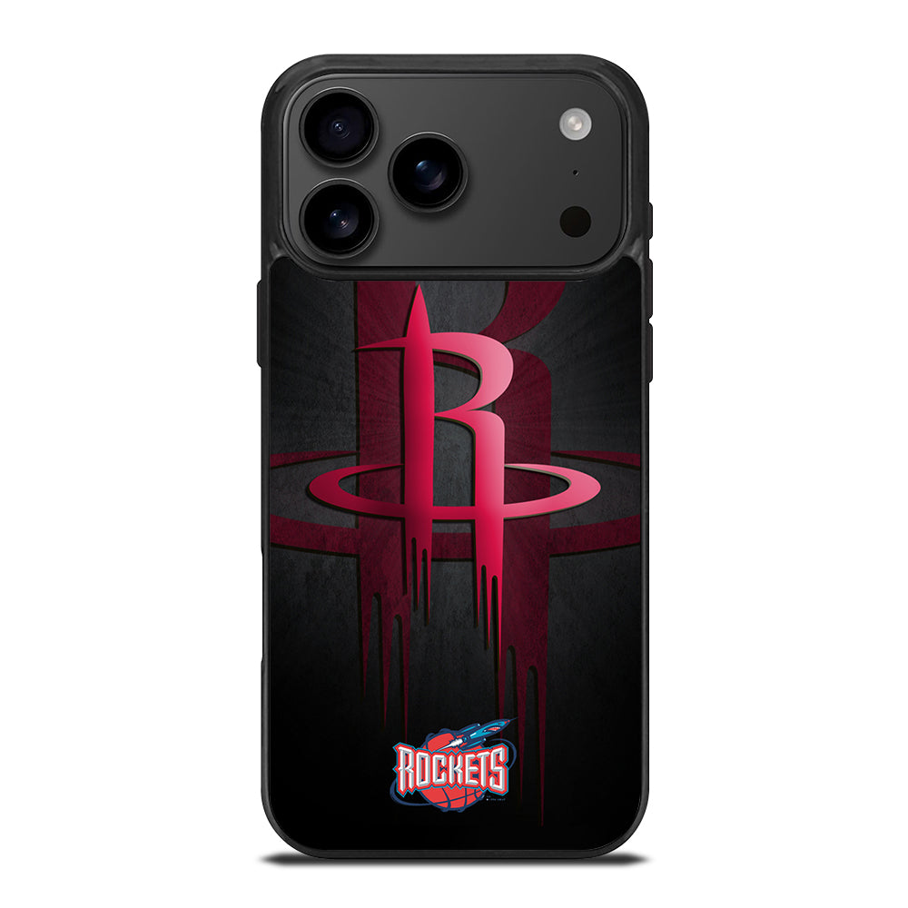 HOUSTON ROCKETS NBA LOGO 3 iPhone 17 Pro Max Case Cover