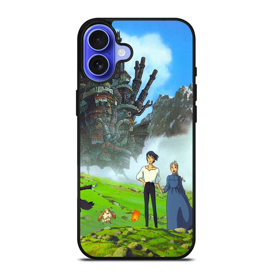 HOWL'S MOVING CASTLE ANIME iPhone 16 Case Cover