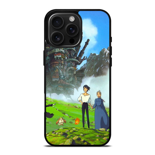 HOWL'S MOVING CASTLE ANIME iPhone 16 Pro Max Case Cover