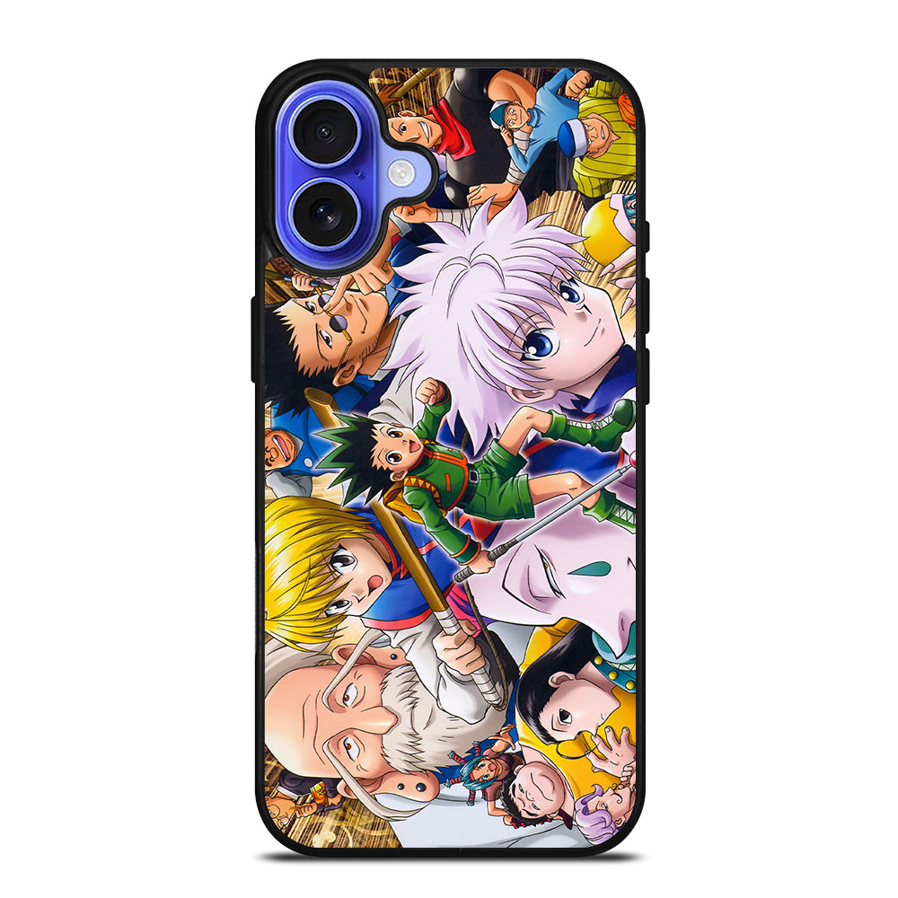 HUNTER X HUNTER ALL CHARACTER iPhone 16 Case Cover