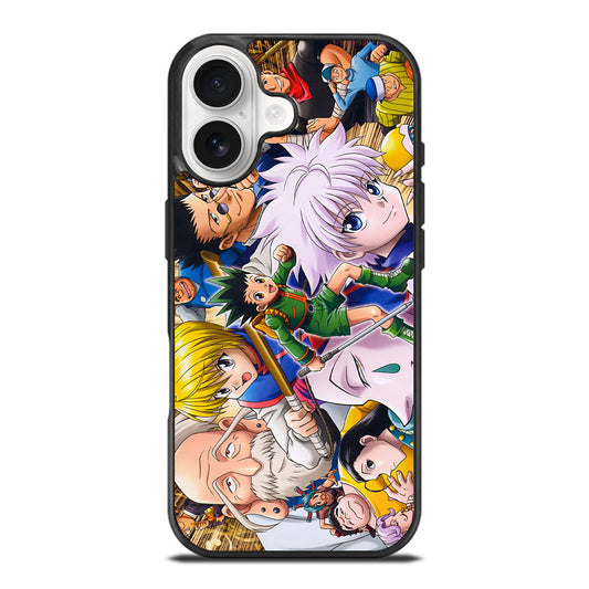 HUNTER X HUNTER ALL CHARACTER iPhone 17 Case Cover