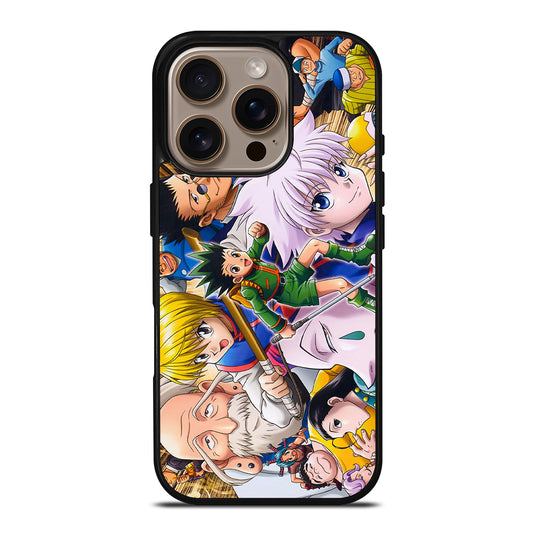 HUNTER X HUNTER ALL CHARACTER iPhone 16 Pro Case Cover