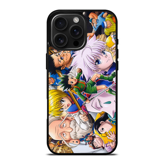 HUNTER X HUNTER ALL CHARACTER iPhone 16 Pro Max Case Cover