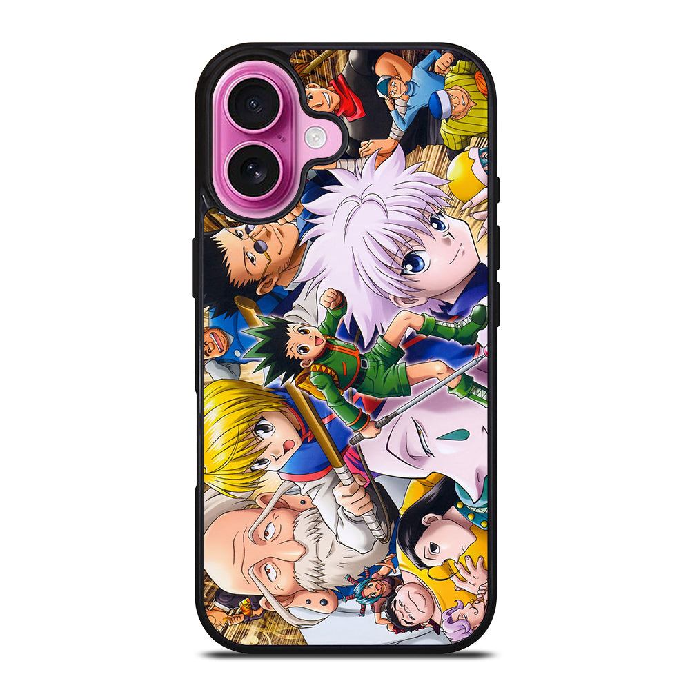 HUNTER X HUNTER ALL CHARACTER iPhone 16 Plus Case Cover