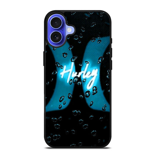 HURLEY LOGO 3 iPhone 16 Case Cover