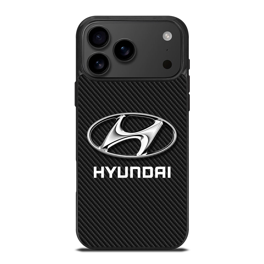 HYUNDAI LOGO CARBON iPhone 17 Pro Max Case Cover