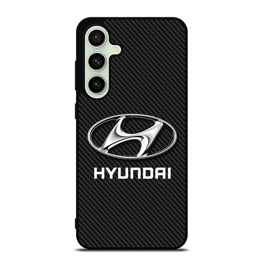 HYUNDAI LOGO CARBON Samsung Galaxy S24 FE Case Cover