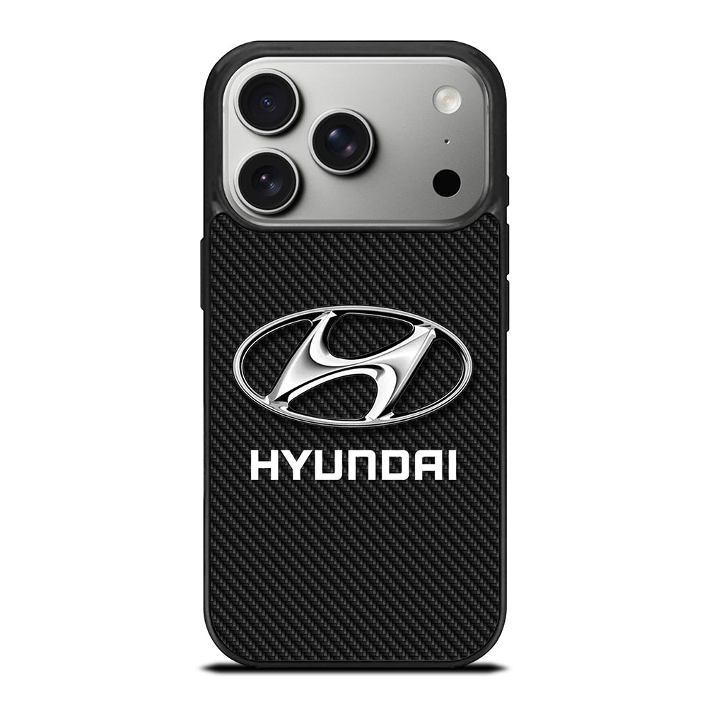 HYUNDAI LOGO CARBON iPhone 17 Pro Case Cover