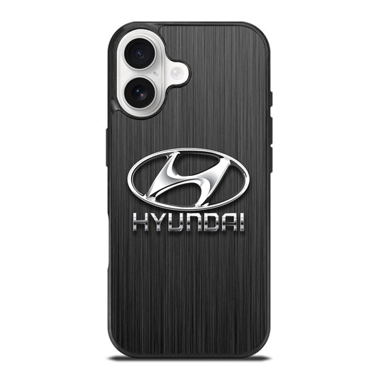 HYUNDAI LOGO METAL iPhone 17 Case Cover