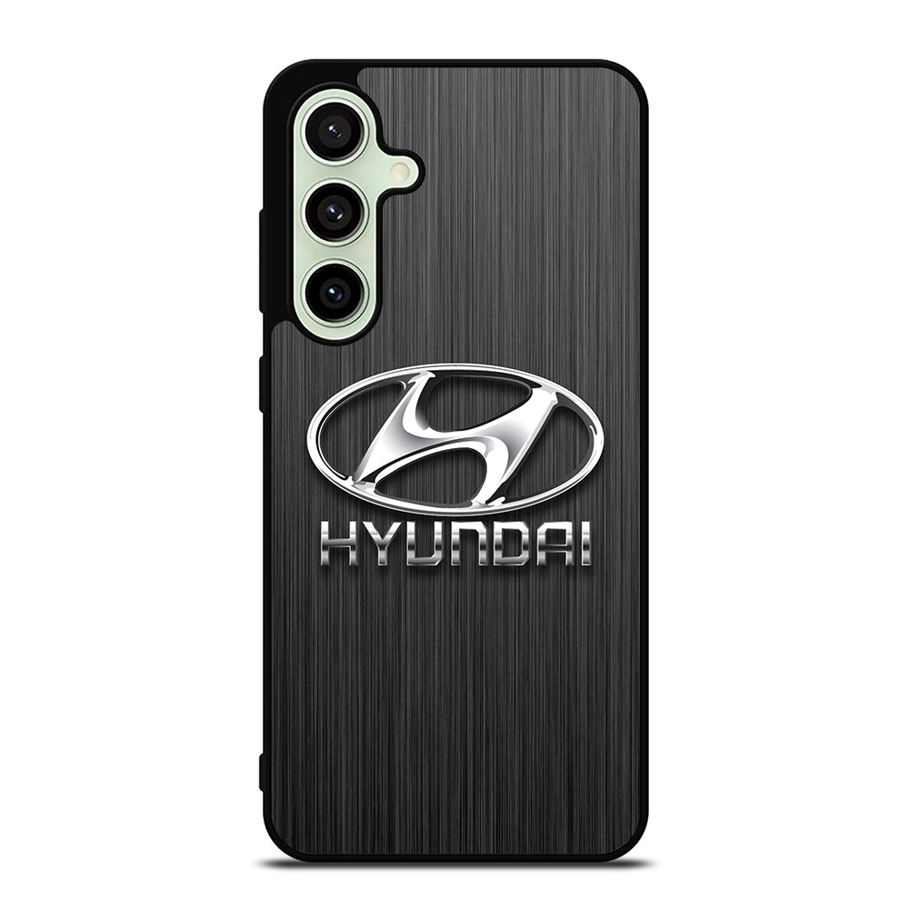 HYUNDAI LOGO METAL Samsung Galaxy S24 FE Case Cover