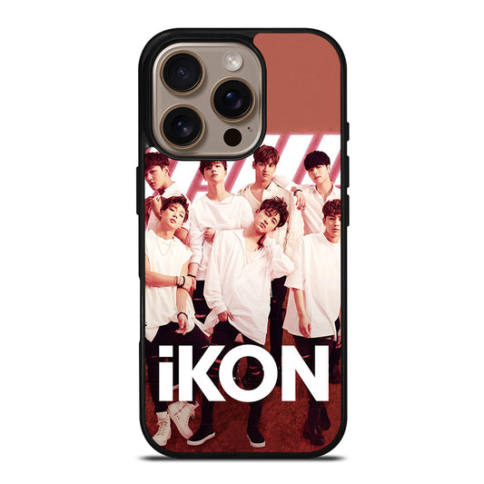 IKON GROUP KPOP iPhone 16 Pro Case Cover