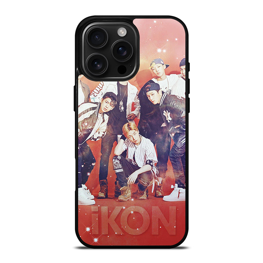IKON GROUP KPOP 2 iPhone 16 Pro Max Case Cover