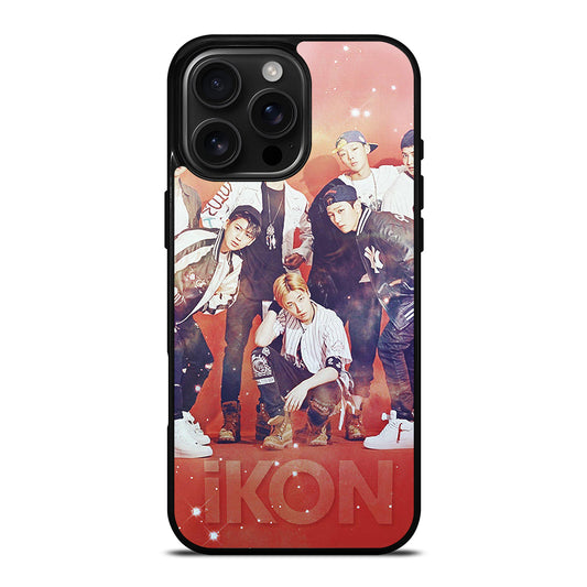 IKON GROUP KPOP 2 iPhone 16 Pro Max Case Cover