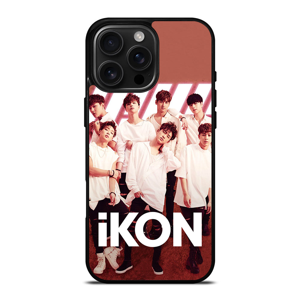 IKON GROUP KPOP iPhone 16 Pro Max Case Cover