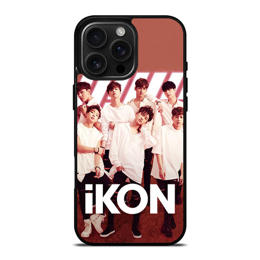 IKON GROUP KPOP iPhone 16 Pro Max Case Cover