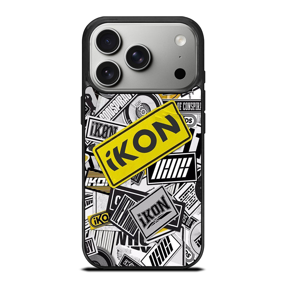 IKON KPOP LOGO iPhone 17 Pro Case Cover