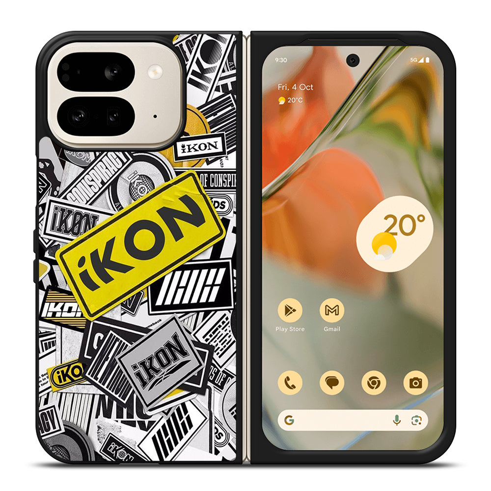 IKON KPOP LOGO Google Pixel 9 Pro Fold Case Cover