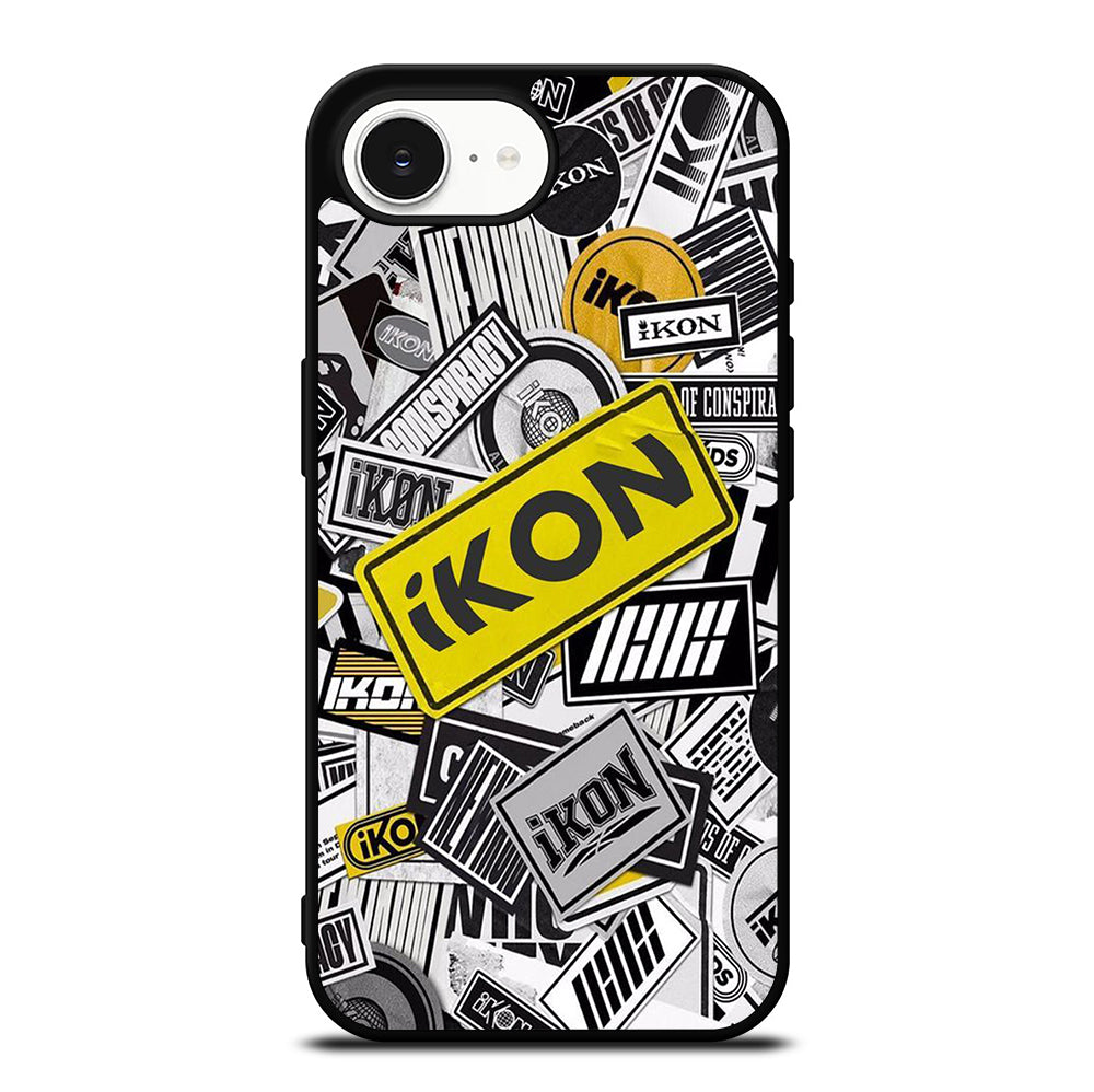 IKON KPOP LOGO iPhone 16e Case Cover