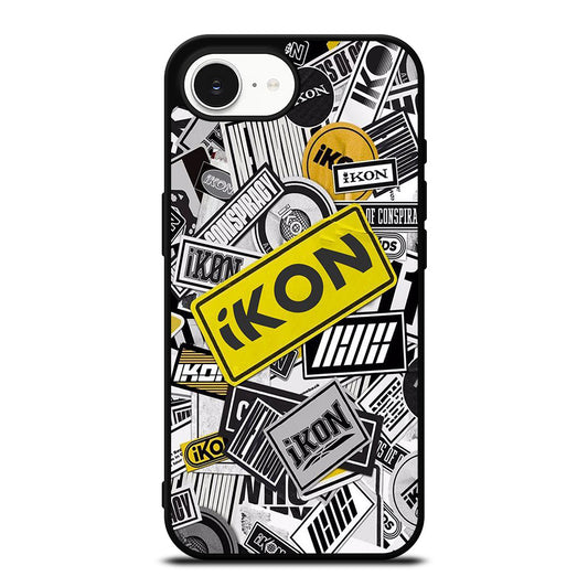 IKON KPOP LOGO iPhone 16e Case Cover