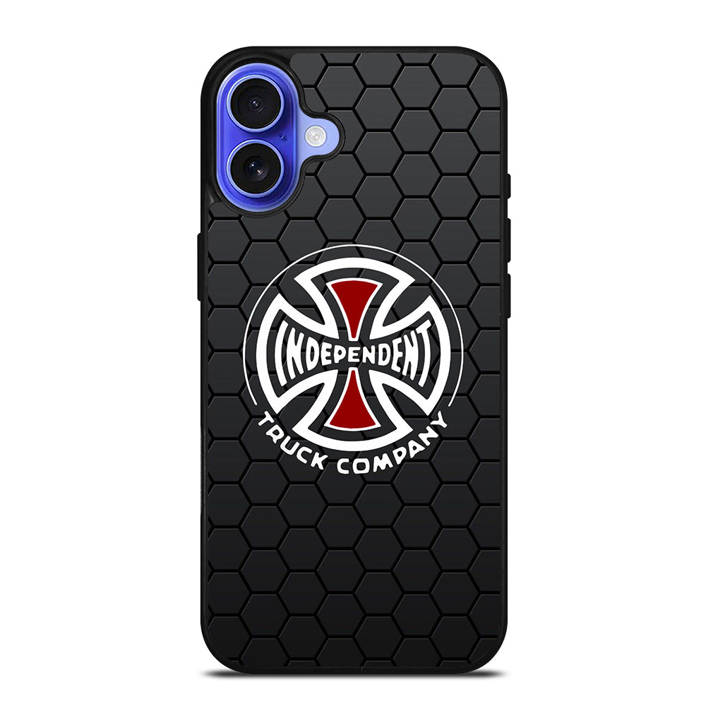 INDEPENDENT TRUCK COMPANY LOGO HEXAGON iPhone 16 Case Cover