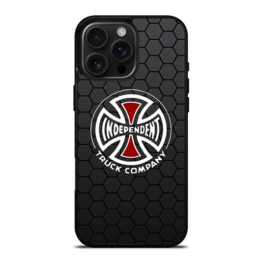 INDEPENDENT TRUCK COMPANY LOGO HEXAGON iPhone 16 Pro Max Case Cover