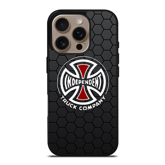 INDEPENDENT TRUCK COMPANY LOGO HEXAGON iPhone 16 Pro Case Cover