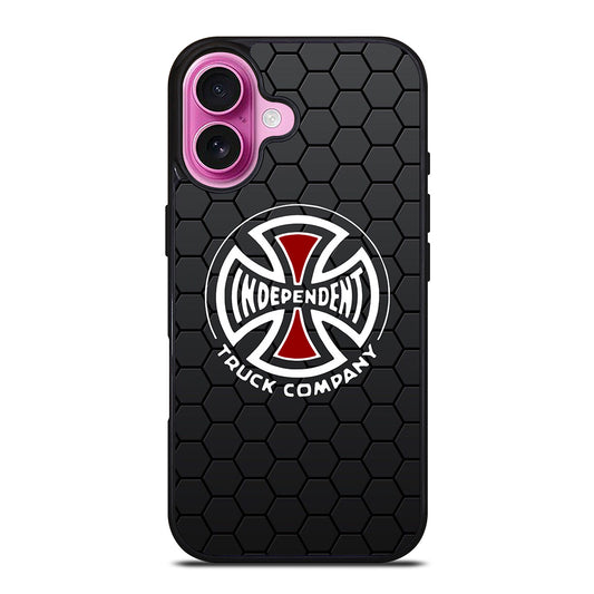 INDEPENDENT TRUCK COMPANY LOGO HEXAGON iPhone 16 Plus Case Cover
