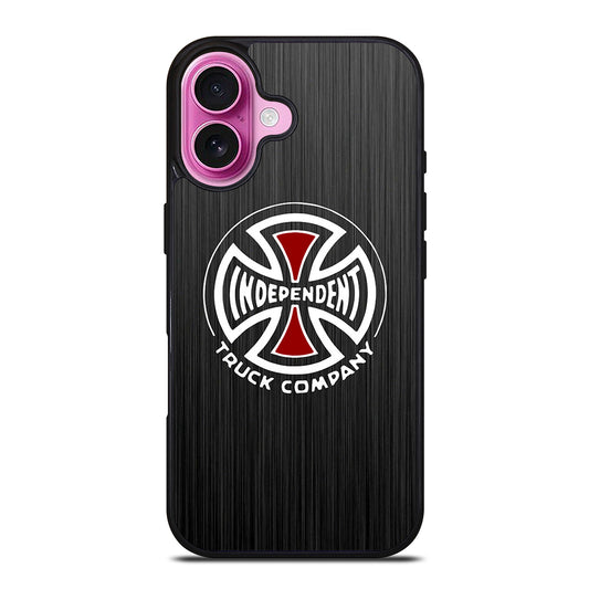 INDEPENDENT TRUCK COMPANY LOGO METAL iPhone 16 Plus Case Cover
