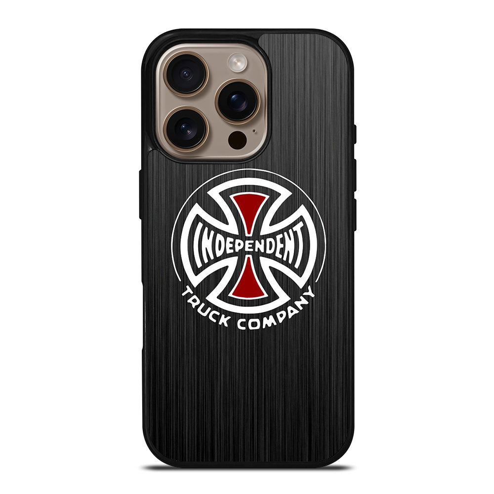 INDEPENDENT TRUCK COMPANY LOGO METAL iPhone 16 Pro Case Cover