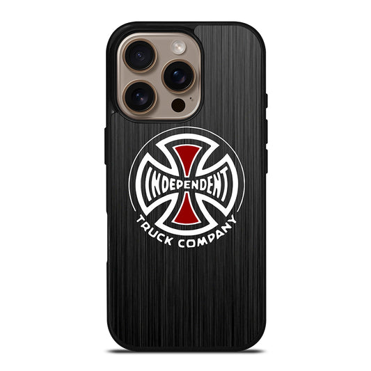 INDEPENDENT TRUCK COMPANY LOGO METAL iPhone 16 Pro Case Cover