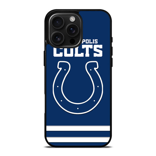 INDIANAPOLIS COLTS SYMBOL 3 iPhone 16 Pro Max Case Cover