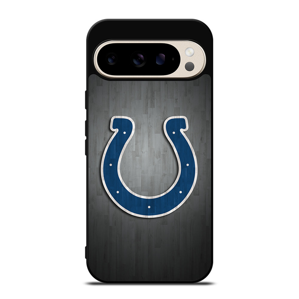 INDIANAPOLIS COLTS WOODEN LOGO Google Pixel 9 Pro Case Cover