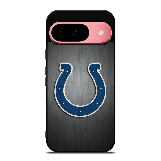 INDIANAPOLIS COLTS WOODEN LOGO Google Pixel 9 Case Cover