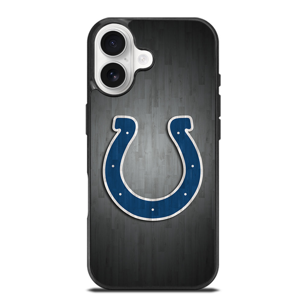 INDIANAPOLIS COLTS WOODEN LOGO iPhone 17 Case Cover
