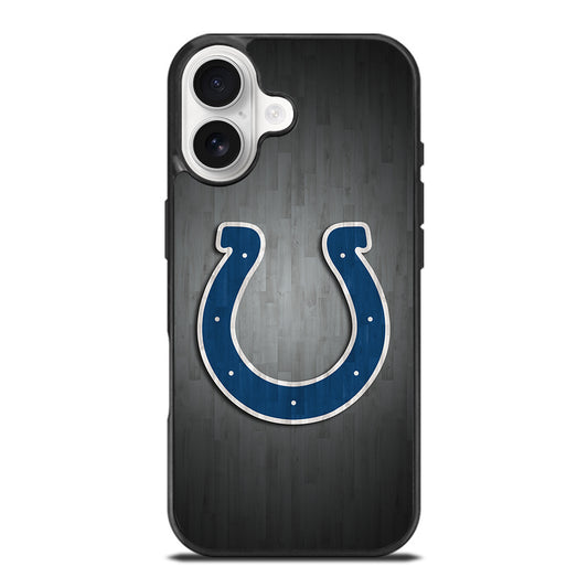 INDIANAPOLIS COLTS WOODEN LOGO iPhone 17 Case Cover