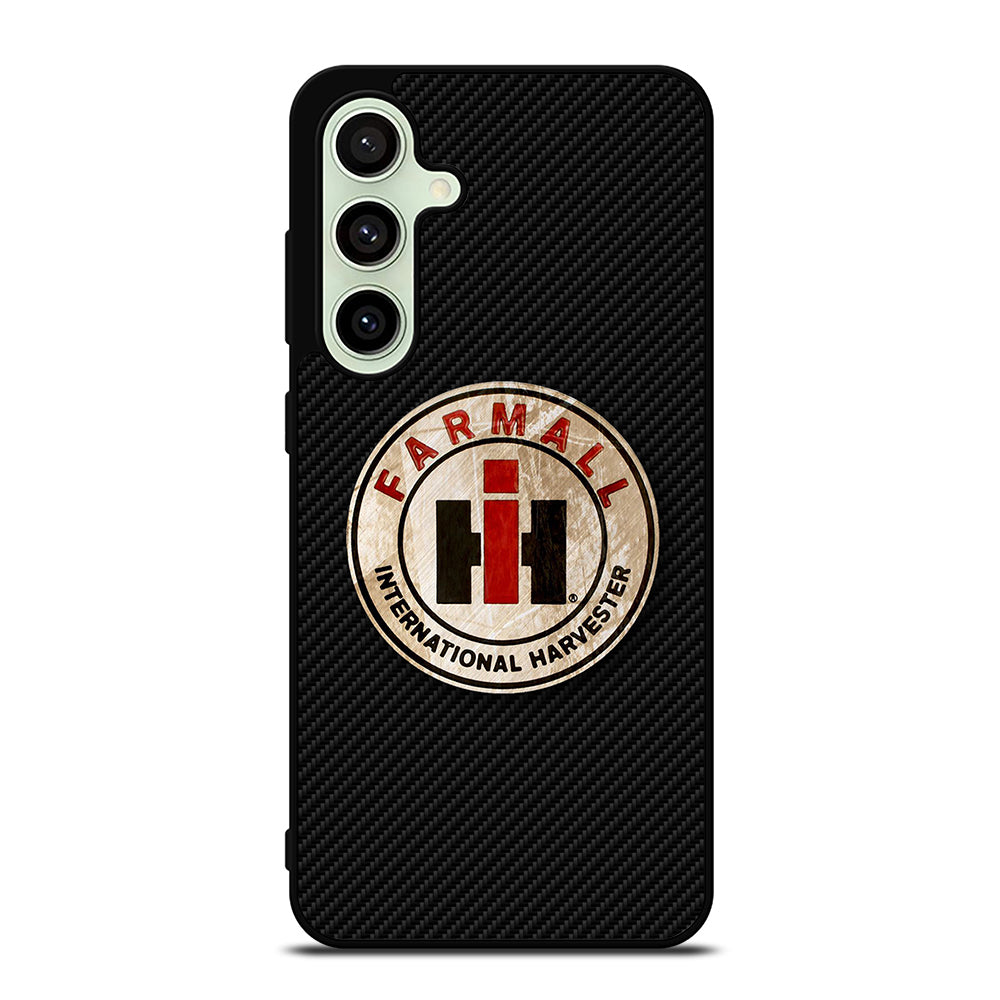 INTERNATIONAL HARVESTER LOGO CARBON Samsung Galaxy S24 FE Case Cover