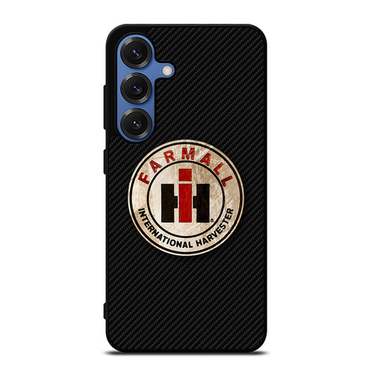 INTERNATIONAL HARVESTER LOGO CARBON Samsung Galaxy S25 Case Cover