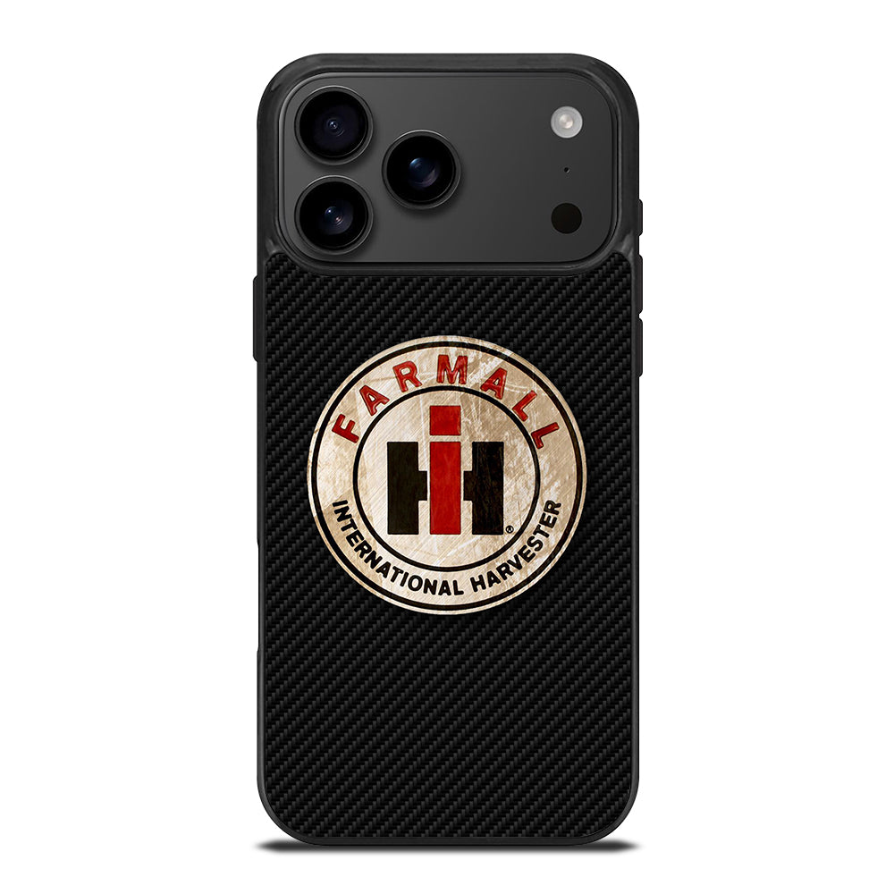INTERNATIONAL HARVESTER LOGO CARBON iPhone 17 Pro Max Case Cover