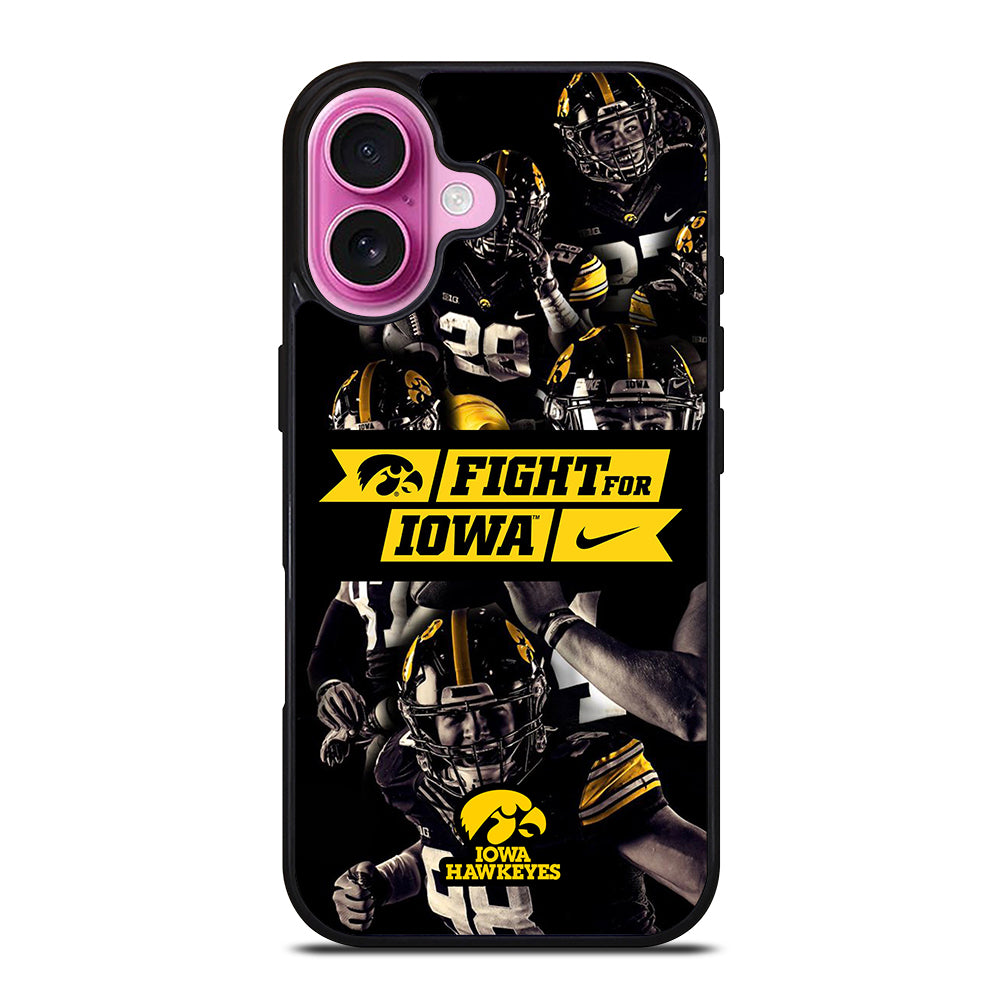 IOWA HAWKEYES FIGHT FOR IOWA 2 iPhone 16 Plus Case Cover