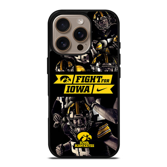 IOWA HAWKEYES FIGHT FOR IOWA 2 iPhone 16 Pro Case Cover