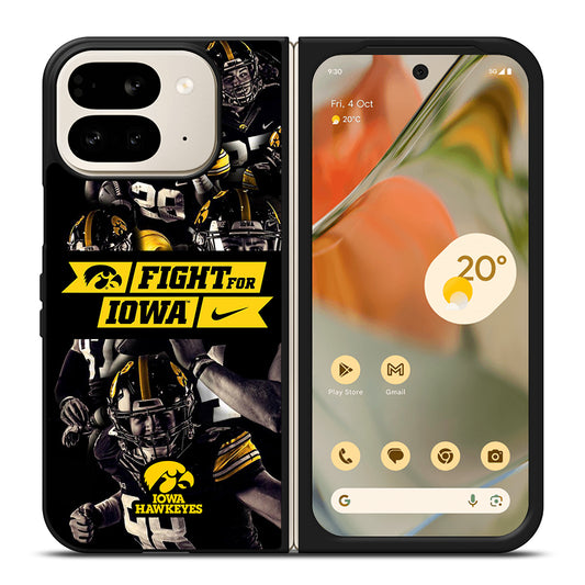 IOWA HAWKEYES FIGHT FOR IOWA 2 Google Pixel 9 Pro Fold Case Cover