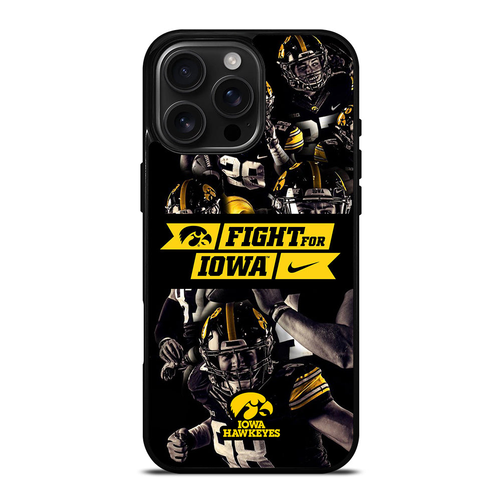 IOWA HAWKEYES FIGHT FOR IOWA 2 iPhone 16 Pro Max Case Cover